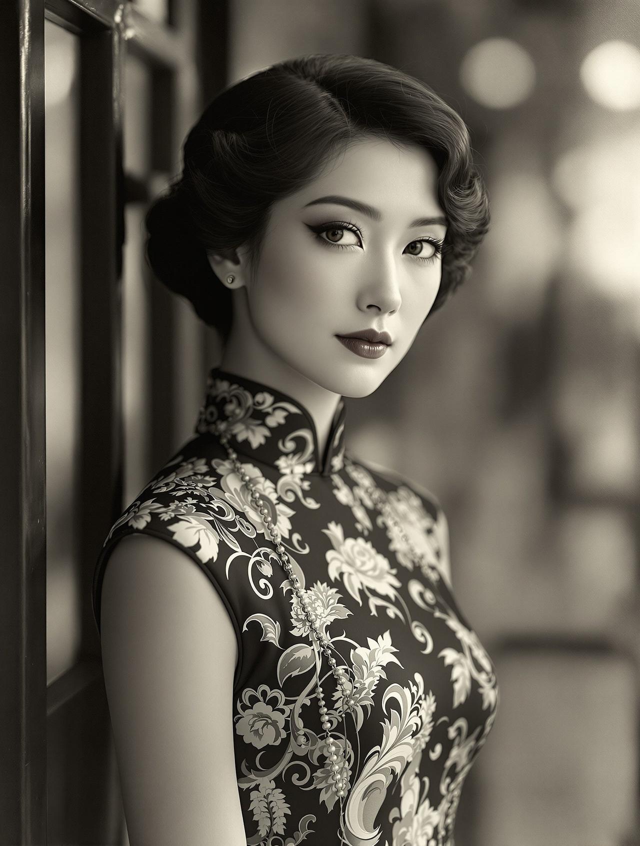 福利姬图片 - COS写真 - 复古旗袍写真